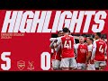 HIGHLIGHTS | Arsenal vs Crystal Palace (5-0) | Gabriel Magalhães (2), Trossard, Martinelli (2)