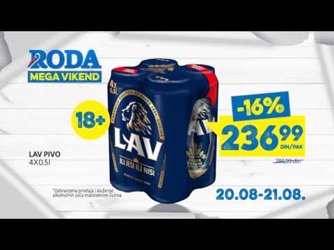 Roda MEGA vikend 20 - 21.08.2016.