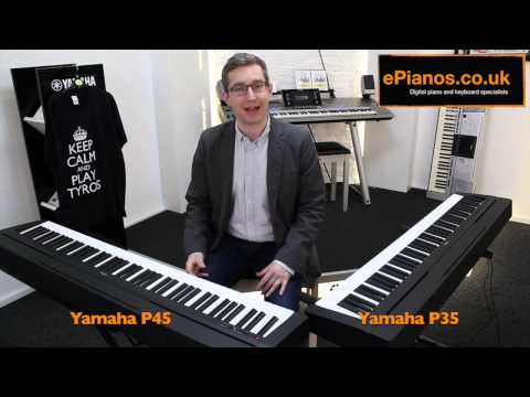 Yamaha P35 v P45 Comparison - What piano should I buy?