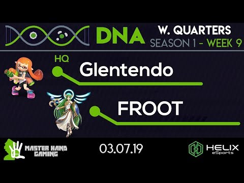 DNA 1.9 - HQ | Glentendo (Inkling) vs FROOT (Palutena) - W Quarterfinals