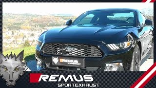 Video: Remus Sportauspuffanlage für Ford Mustang VI 2.3l Ecoboost