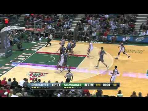 NBA Milwaukee Bucks beat Charlotte Bobcats