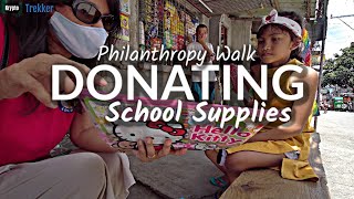 DONATING SCHOOL SUPPLIES - Philippines
