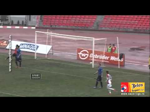 JSL 2014/15: 28.02.2015 17.Kolo: Vojvodina - Mladost 2:1 (0:0)