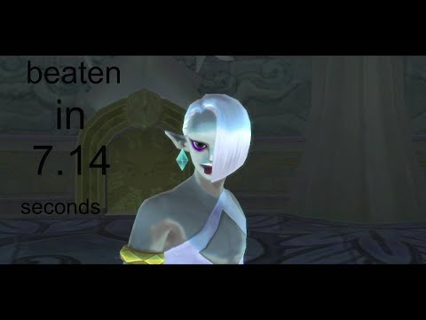Ghirahim 1 in 7.14 seconds [Former World Record] - The legend of Zelda Skyward Sword HD