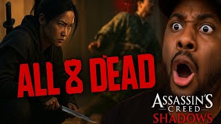 WIPED ’EM OUT! All 8 Seta River Killers Handled by Naoe | Assassin’s Creed Shadows
