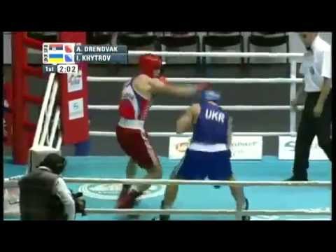75 kg DRENOVAK Aleksandar (SRB) vs KHYTROV E. (UKR) 1/4final BAKU 2011