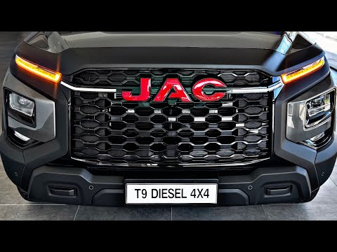 All New JAC T9 Diesel 4x4 2025 Grey Color | Luxury Pickup Truck | in-depth walkaround