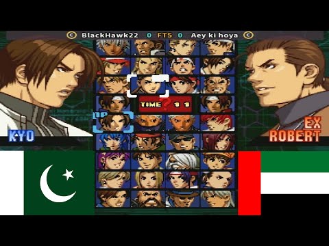 KOF 99 - Anniversary Edition [Hack] - BlackHawk22 vs Aey ki hoya FT5