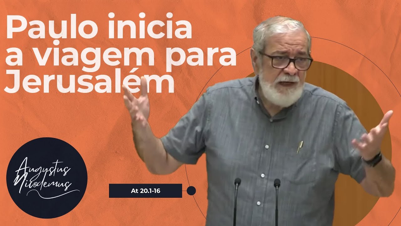52. Paulo inicia a viagem para Jerusalém  (At 20.1-16)
