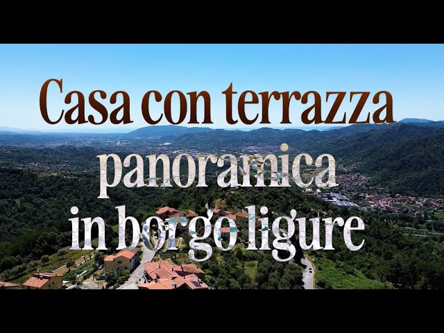 Tranci La Spezia appartamento con terrazza vista panoramica