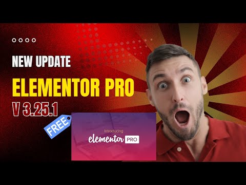 [New Update] Elementtor Pro v3.25.1 Plugin 2024 & Setup Tutorial Free Download