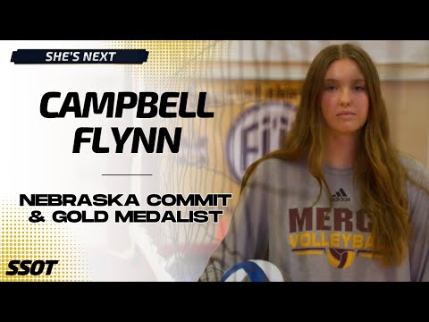 Rising Star Campbell Flint's Historic Journey | USA Volleyball & Michigan Triumphs