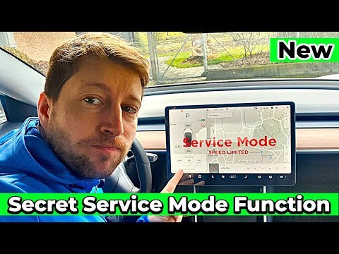They forgot my Tesla Model 3 in Service Mode l How i turn it OFF