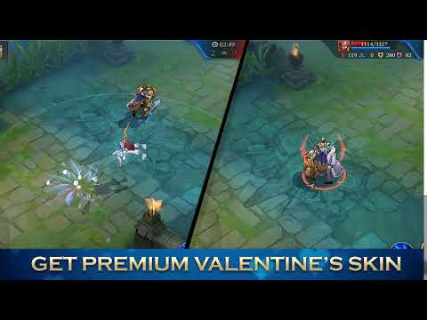 Valentine's Day Skins - Diao Chan & Lu Bu (6 secs)