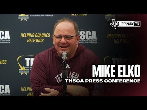 THSCA Press Conference: Mike Elko - YouTube