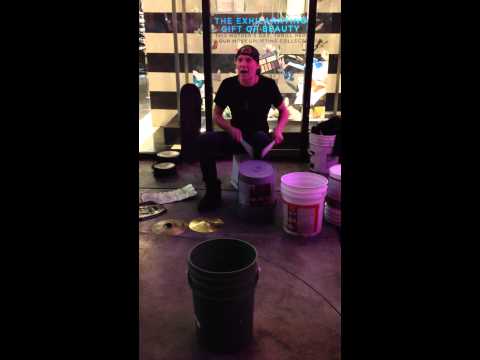 Matthew Pretty - Bucket Drummer