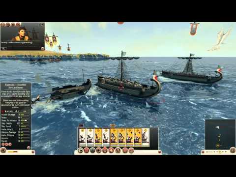 Total War ROME II - bloody naval battle!