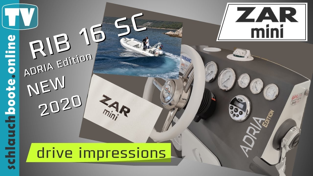Трейлер ZAR mini RIB 16 SC
