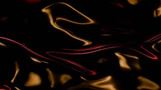 Peaceful and Calming Organic Wave Background Video 4k - VJ LOOP NEON - Smooth Red Golden  Swirls