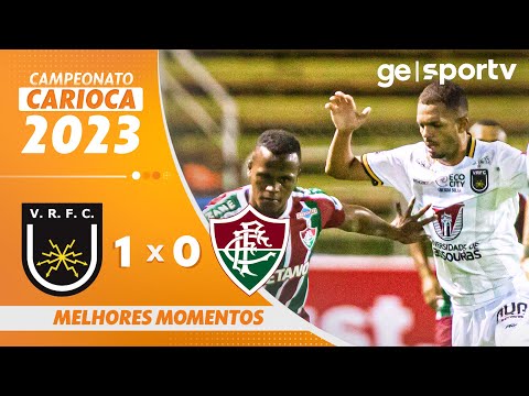Gols e lances de Volta Redonda x Fluminense