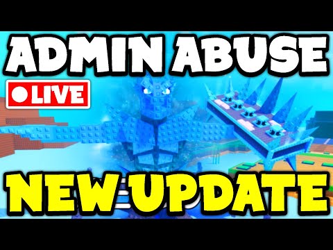 🔴LIVE - ADMIN ABUSE and NEW UPDATE in Plants Vs Brainrots Roblox