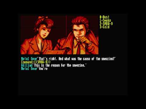 Snatcher ACT 3 (2021, MSX2, Delta Soft)