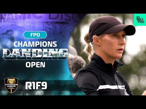 2026 Champions Landing Open | FPO R1F9 | Scoggins, Allen, Laine, Arp | Jomez Disc Golf