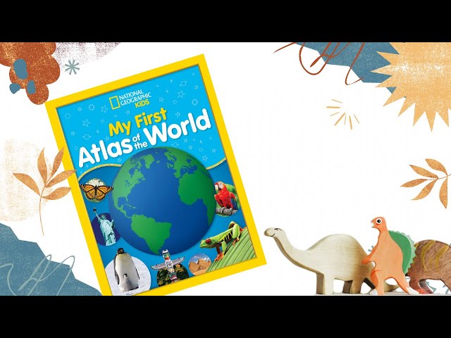 Vídeo relacionado con Mi primer atlas: Incluye 130 imágenes a todo color + 20 mapas (National Geographic Kids)