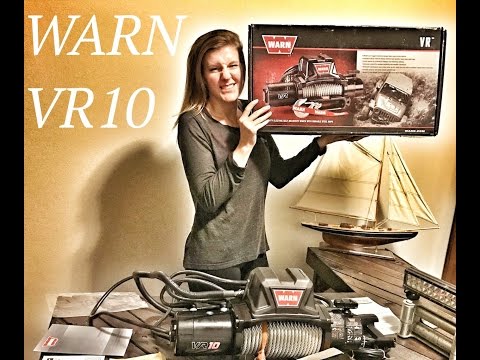 NEW Warn Winch Unboxing - VR10 Warn 10,000k Winch - Install and Review to Follow!
