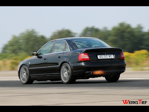AUDI S4 B5 4.2 40V TWIN TURBO first test run NEW SETUP Zerbst 13.07.2024 AMC Dessau e.V. - DMV