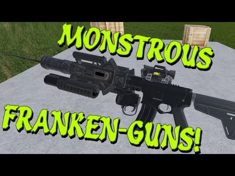 H3VR Update 76 Showcase [Pt.1] Under-barrel Launchers, Bayonets & MORE! (VR gameplay, no commentary)