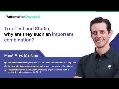 TrueTest and Studio, why are they such an important combination?