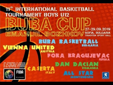 BUBA Cup 2019, Caserta (ITA) vs BUBA Basketball (BUL)