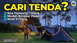 REVIEW Tenda Camping Keluarga, Vidalido Cabin Plus XL Black | Camping 4K #tendacamping