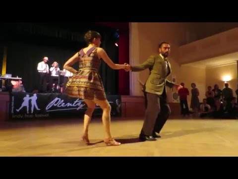 Max and Pamela ♕ Lindy Hop . Best Musicality & Swingout Variations