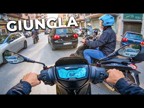 POV: Guidi uno SCOOTER a PALERMO parte 2 (ho rotto una videocamera)