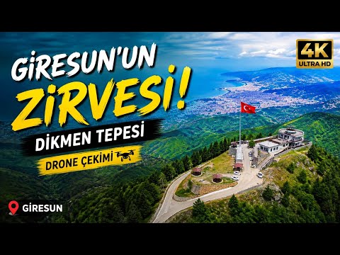 Giresun'un Zirvesi! Dikmen Tepesi'nden Muhteşem Drone Manzaraları | 4K