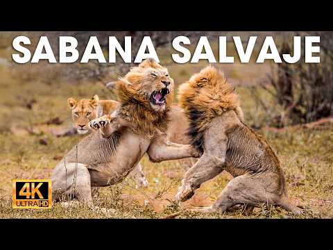 SABANA SALVAJE - El León y la Lucha por el Trono #animalessalvajes | NATUREZA VIDA