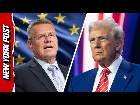 EU and US announce 'serious' trade deal is in the works to avoid 'sky-high tariffs'