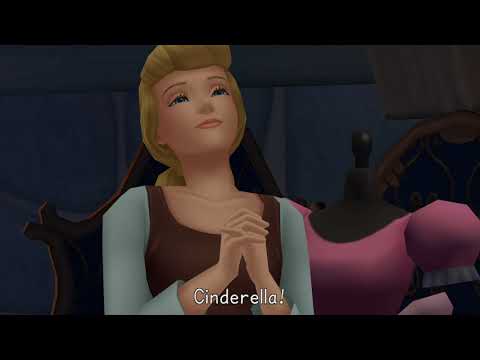 Kingdom Hearts Birth by Sleep Final Mix Theater Mode Scene 106- A Dress to Fix