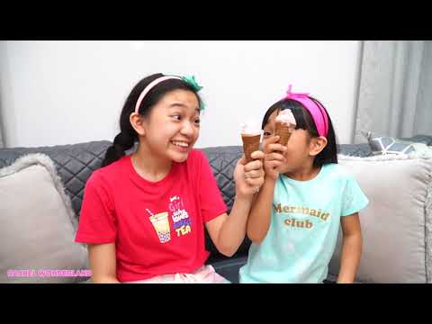 ICE CREAM and WATERMELON, HELPING DAD CLEAN THE HOUSE | RACHEL WONDERLAND