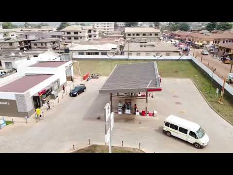 Berekum in Perspective #BP_Totalstation  #Drobo_Road #Golden_City