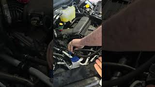 How we find leaks with an empty AC system ☀️ 🥵 #leak #mechanic #fyp #upstateny #repair