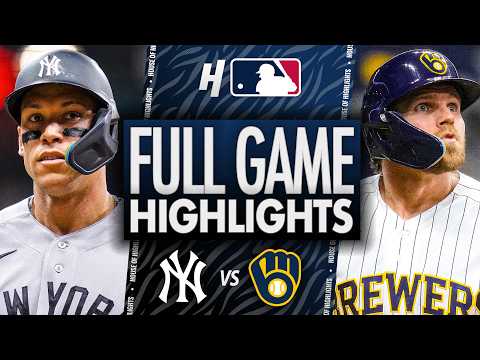 밀워키 VS 뉴욕양키스 4:3 MLB 스포츠하이라이트