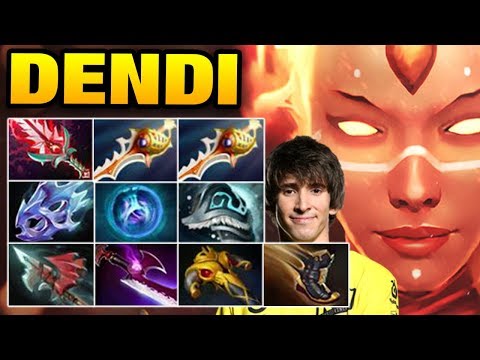 Dendi 10 Slotted Lina - Na`Vi VS Empire Dota 2