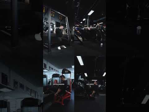 Leg Day x Winter Arc 😮‍💨 #bulk #gym