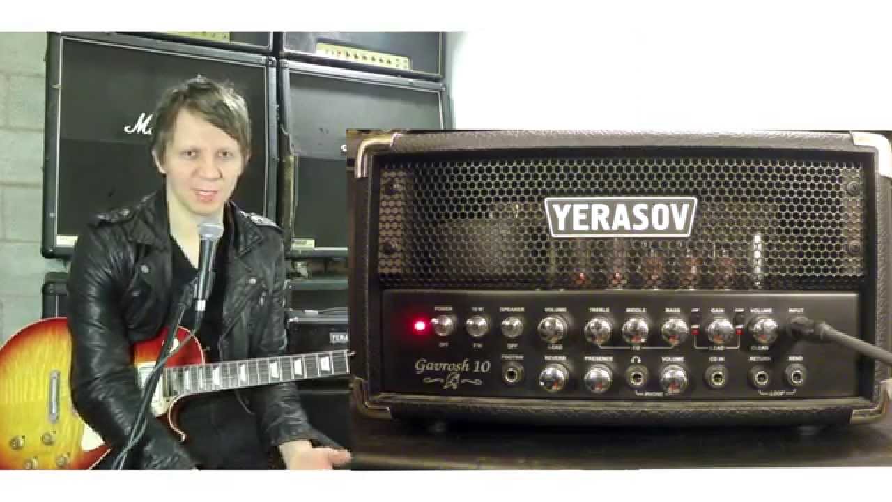 Yerasov Gavrosh 10H ламповый гитарный усилитель купить в Москве в ...