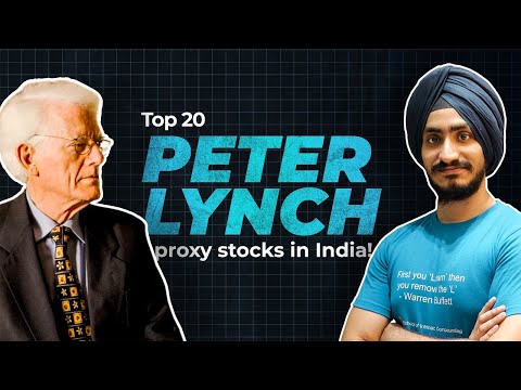 Top 20 Peter Lynch Proxy Stocks in India!