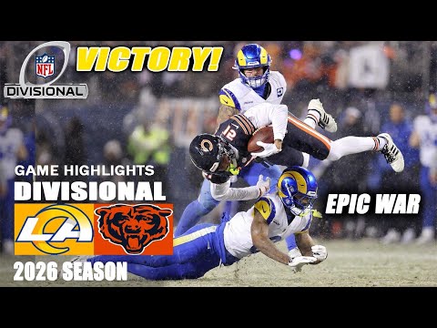 Bears Vs. Rams 4th-QTR  | Divisional Round | Game Highlights | NFL Playoffs 2026